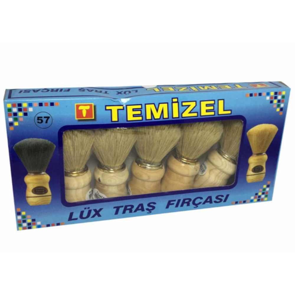 TEMİZEL NO57 TIRAŞ FIRÇASI