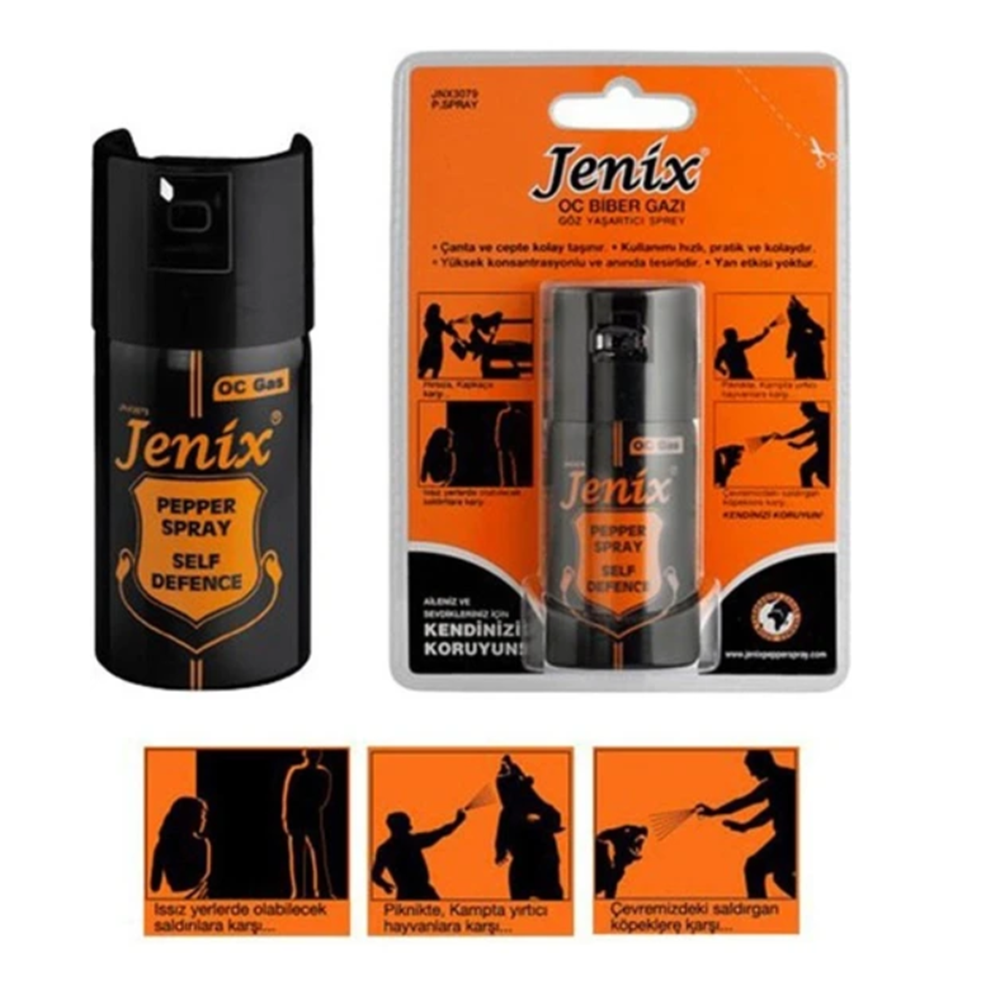 JENNİX 40ML BİBER GAZI