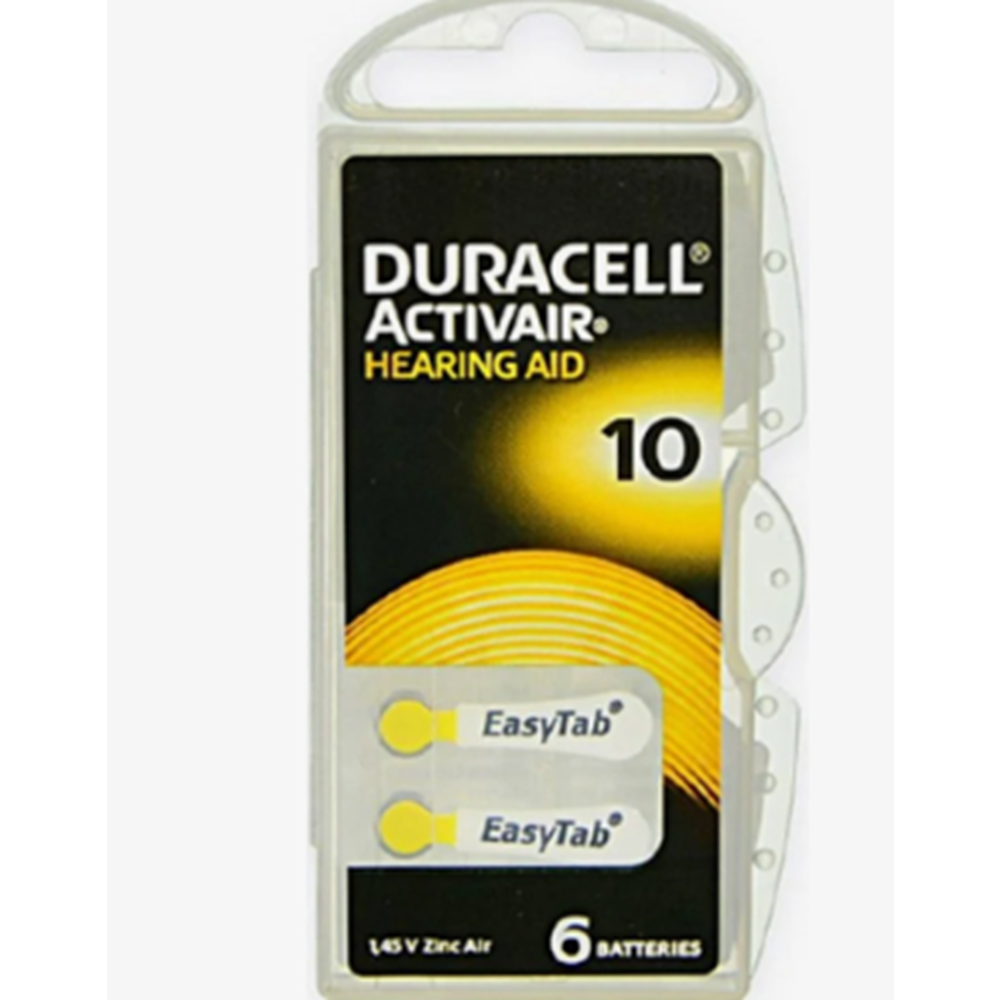 DURACELL 10 KULAKLIK PİLİ