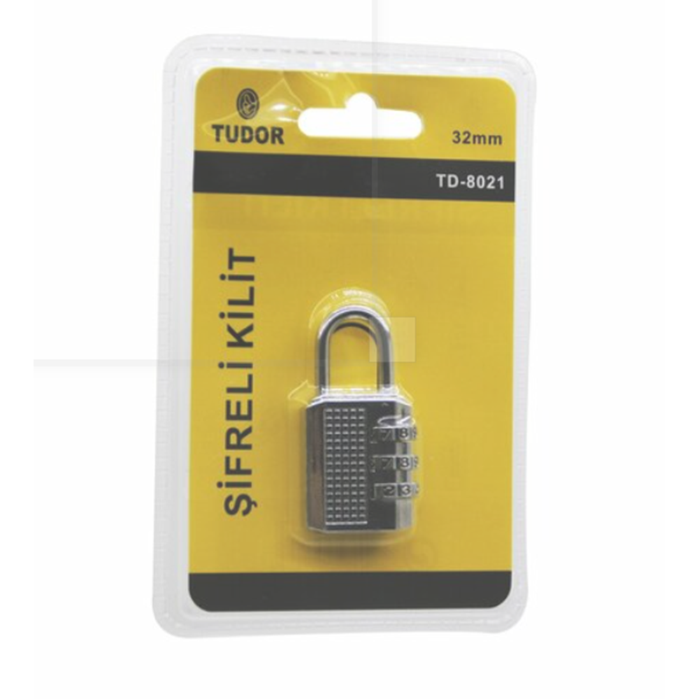 TUDOR 32MM ŞİFRELİ KİLİT